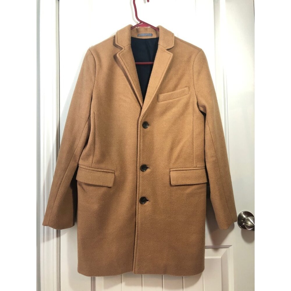 Old Navy Wool Blend Top Coat - Tan